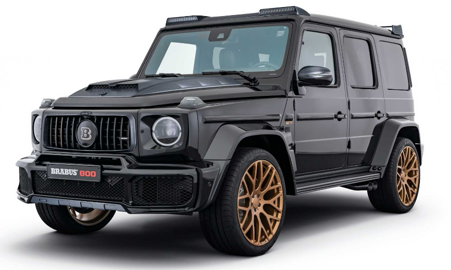 Golive Blog Brabus Goes Black And Gold With Mercedes Amg G63 G Wagon